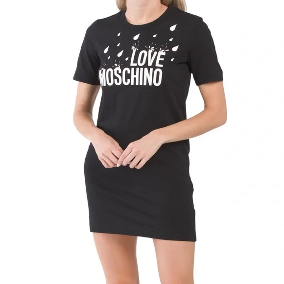 knee length dresses for ladies Stretch cotton dress main image 1